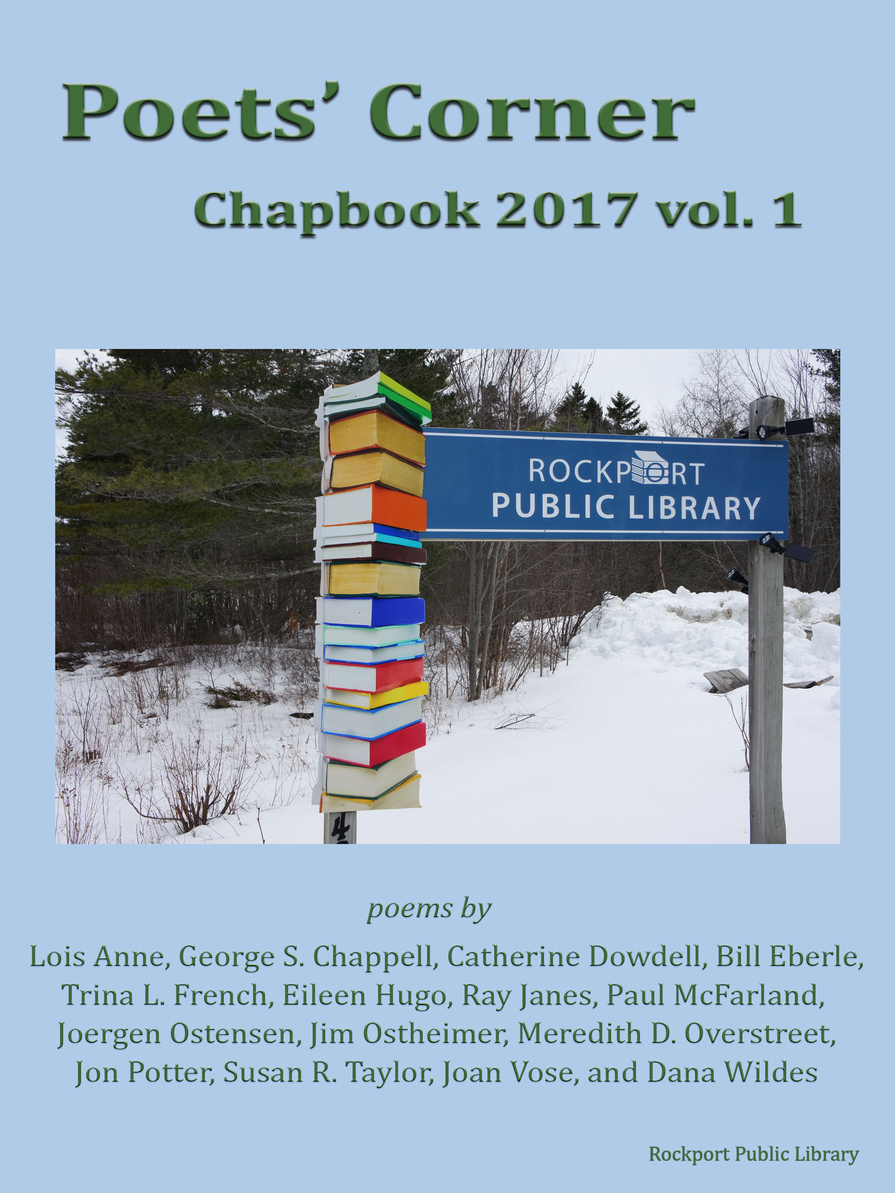 2017 Poets' Corner Chapbook Vol. 1 PDF
